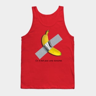 Ce N'est Pas Une Banane. Tank Top